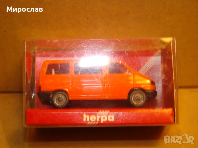 1:87 H0 HERPA VW МИКРОБУС ИГРАЧКА КОЛИЧКА МОДЕЛ, снимка 2 - Колекции - 48500799