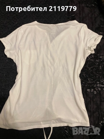 Дамски блузи с къс ръкав 4 бр за 10 лв, снимка 6 - Тениски - 52416991