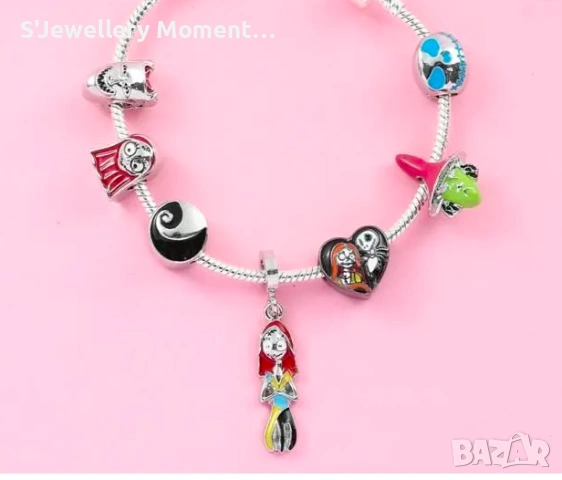 Tалисман по модел на Nightmare Before Christmas Sally, снимка 3 - Гривни - 53588817