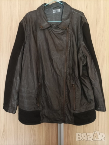 Макси кожено яке Ulla Popken