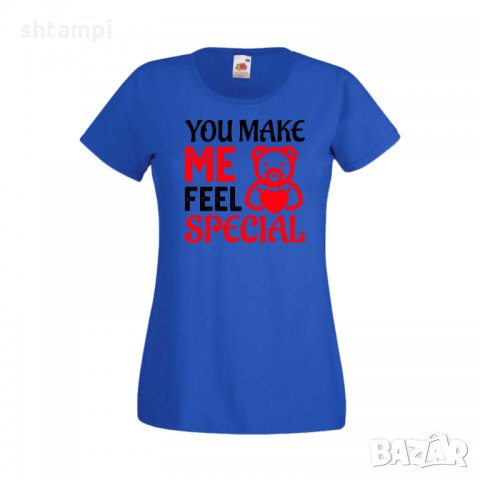 Дамска тениска Свети Валентин You Make Me Feel Special 2