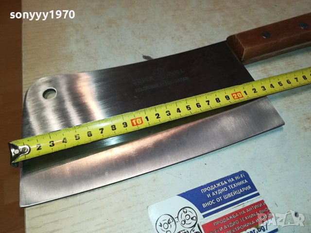 JAPAN-МАСИВЕН САТЪР-ЯК ГОЛЯМ ТЕЖЪК 1001241745, снимка 2 - Антикварни и старинни предмети - 43748015