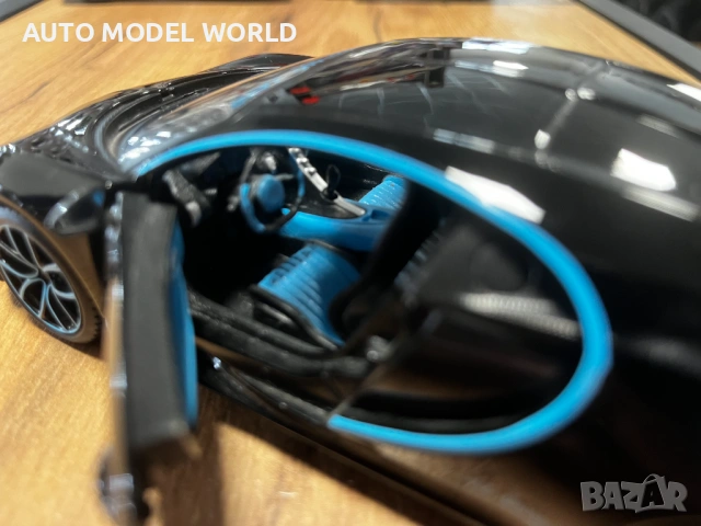 Колекционерски модел BUGATTI CHIRON SUPER SPORT 1:24 мащаб 45 лв. / 23.01 €, снимка 6 - Колекции - 53499152