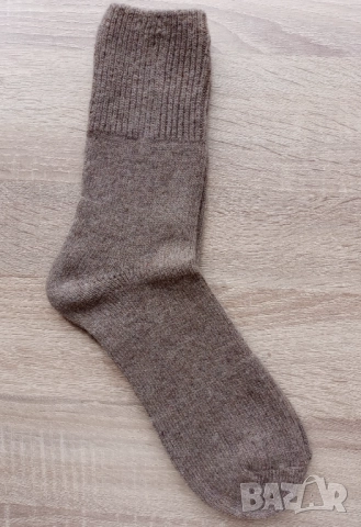 Топли и меки мъжки вълнени чорапи от камилска вълна, снимка 2 - Мъжки чорапи - 47899122