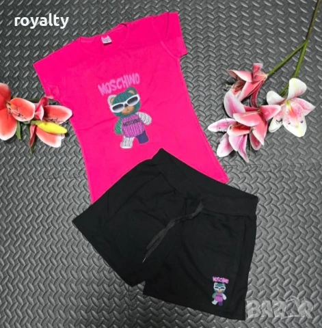  Moschino дамски екипи Различни цветове , снимка 4 - Спортни екипи - 51222127