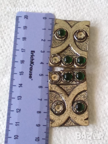 Метална катарама за колан 52542, снимка 4 - Антикварни и старинни предмети - 52810639