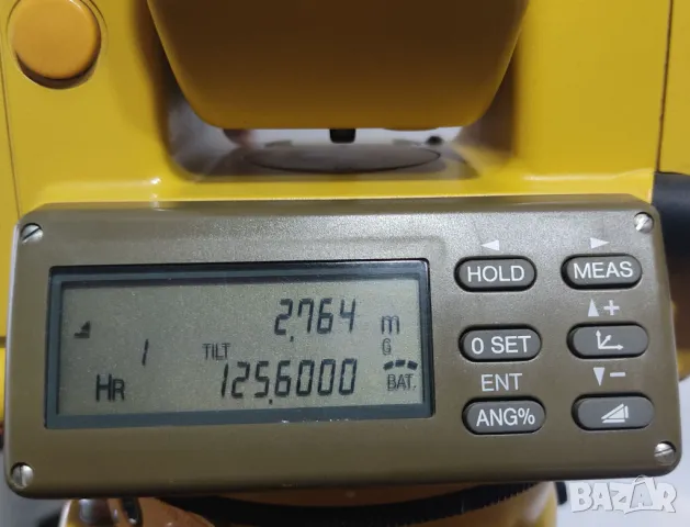 Тотална станция Topcon GTS-300 в комплект с тринога, щок и призма, снимка 5 - Други машини и части - 48352936