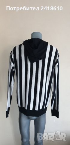 MOSCHINO Pullover Hooded Sweater Knit Wool Mens Size 48/M НОВО! ОРИГИНАЛ! Мъжки Вълнен Суичер!, снимка 14 - Суичъри - 39710303
