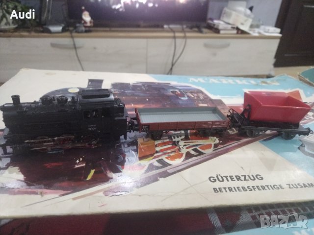 Предлагам  на вашето внимание детско колекционерско  влакче Marklin 2973, състоящо се от локомотив и, снимка 5 - Конструктори - 43453474