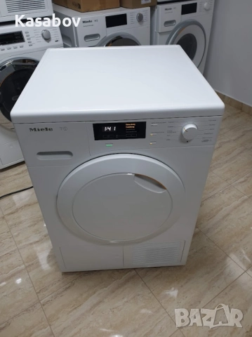 Сушилня Miele T1 - Термопомпа - Аларма - Подсветка -12м Гаранция Миеле, снимка 5 - Сушилни - 52814024