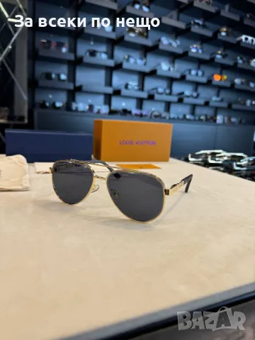 Louis Vuitton Слънчеви Очила С UV400 Защита С ПОДАРЪК🎁Калъф - Налични Различни Цветове Код D2110, снимка 3 - Слънчеви и диоптрични очила - 49418239