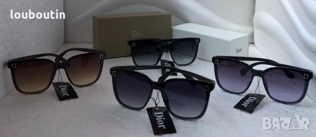 Дамски слънчеви очила тип котка Dior с лого, снимка 13 - Слънчеви и диоптрични очила - 33590310