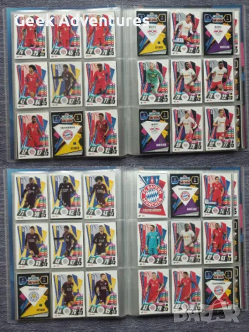 Футболни Карти Champions League Season 2020/2021 Match Attax Topps, снимка 5 - Колекции - 48809947