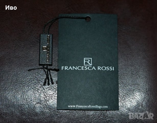 Нова кафява дамска чанта Franceska Rossi, снимка 3 - Чанти - 43671953