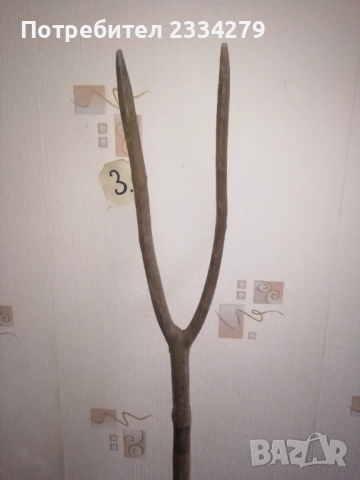 Стари дървени вили за прехвърляне на сено, слама, трева. , снимка 9 - Антикварни и старинни предмети - 52331113