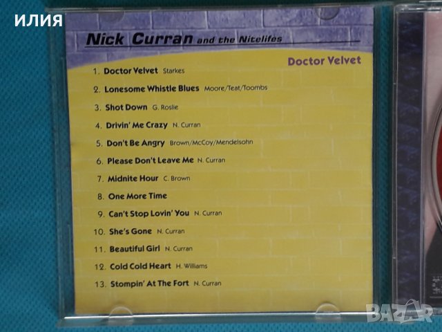 Nick Curran And The Nitelifes – 2003 - Doctor Velvet(Rock, Blues), снимка 3 - CD дискове - 43930690