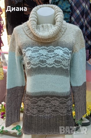 Дамско поло-вълна с алпака, снимка 1 - Блузи с дълъг ръкав и пуловери - 44105078