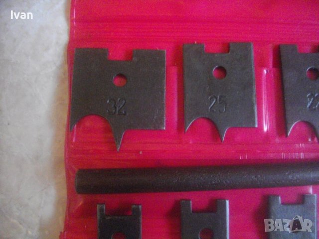 СССР/Руски Старо Качество-Комплект НОВИ Ръчни Плоски Свредла За Дърво-14-32мм-Държач-Инструментален, снимка 5 - Други инструменти - 43326097