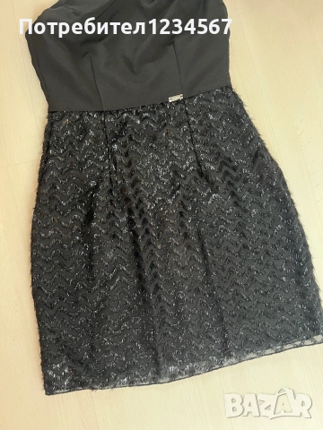 Нова черна рокля Alessa Sрр, става и за ХС , снимка 2 - Рокли - 52584981