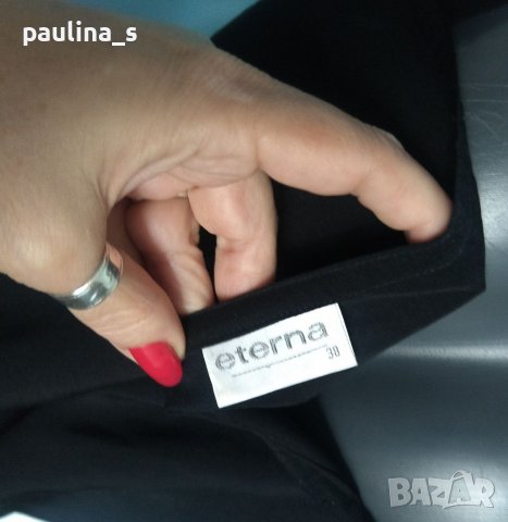 Копринен топ тип потник "eterna" / голям размер , снимка 6 - Потници - 39879800