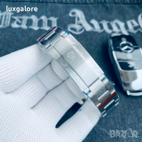 Унисекс часовник Rolex Oyster Perpetual Bubble с автоматичен механизъм, снимка 5 - Мъжки - 43514137