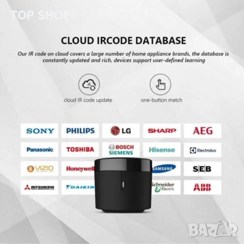 видео дистанционно, WiFi дистанционен хъб за интелигентен дом, съвместим с Alexa, снимка 4 - Друга електроника - 48724008