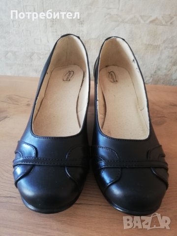 Черни нови дамски обувки „Кристиян Шуус“ от естествена кожа №41, снимка 4 - Дамски елегантни обувки - 38510530