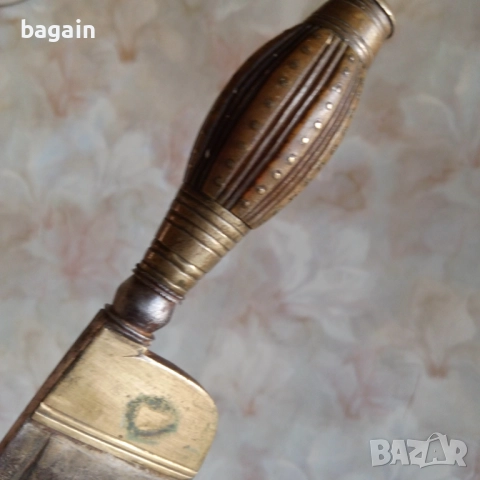 Боен нож, кама, ятаган., снимка 2 - Антикварни и старинни предмети - 52113419