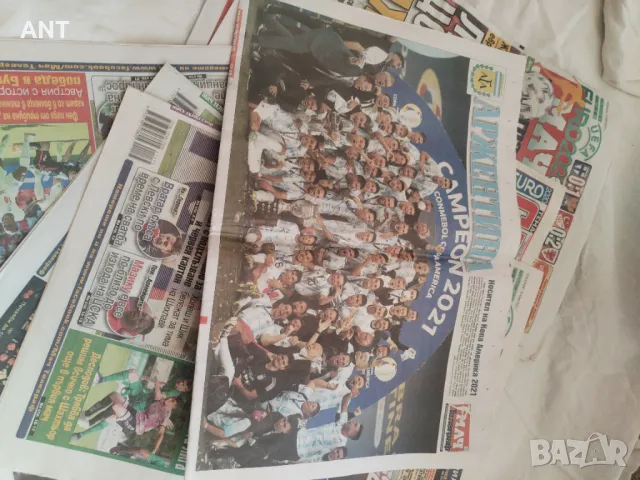 Вестници от Евро 2020, снимка 4 - Фен артикули - 47642874