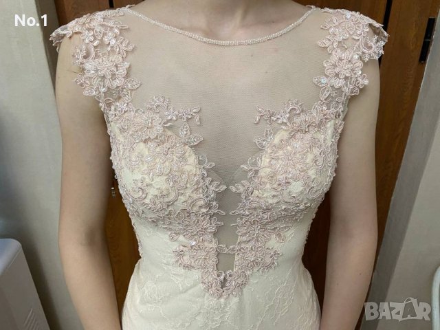 Бална(сватбена)рокля, снимка 3 - Сватбени рокли - 32867395