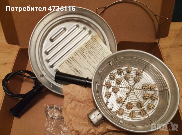 Пържолник.ЧИСТО НОВ.Пълен комплект.