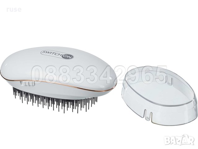 НОВА! Йонизираща четка за коса / йонна четка в Преси за коса в гр. Русе -  ID35396402 — Bazar.bg