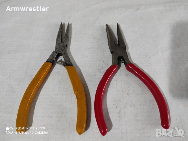 Малки часовникарски клещи 2 броя