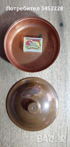 кутийка медна ретро за ценители , снимка 6 - Декорация за дома - 51627574