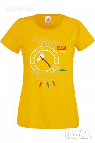 Дамска тениска Avengers End Game Thor,Филм,Игра,superhero,Изненада,Подарък,Повод,, снимка 9 - Тениски - 37727307