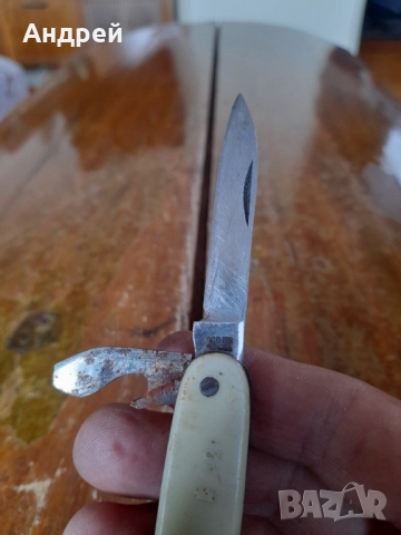 Стар джобен нож,ножче,ножка #132, снимка 5 - Други ценни предмети - 51810829