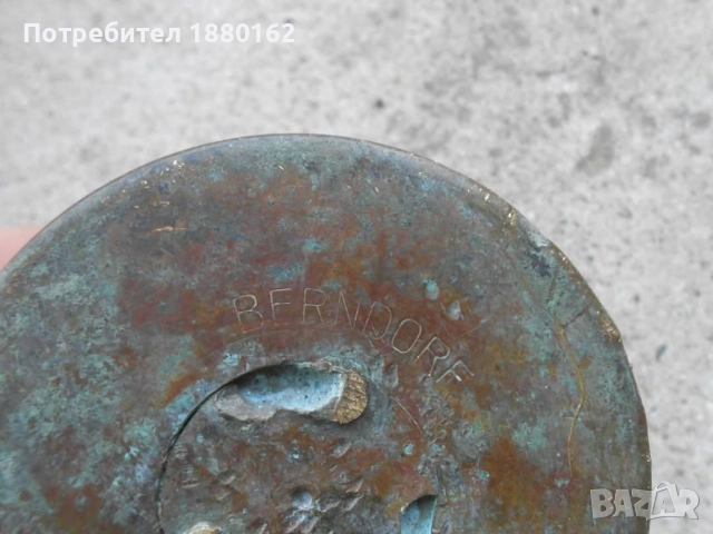 Гилза BERNDORF от 1911 година., снимка 3 - Антикварни и старинни предмети - 52231768