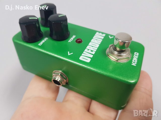 KOKKO FOD3 Mini Overdrive Pedal - Овърдрайв педал за ел китара - НОВ, снимка 5 - Китари - 36870198