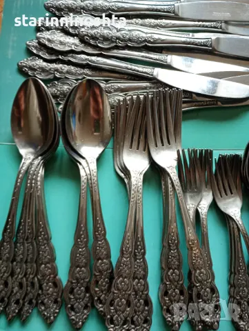 стари немски прибори за хранене старинни немски прибори за хранене антикварни прибори за хранене , снимка 7 - Антикварни и старинни предмети - 49138845