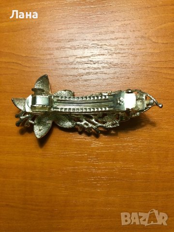 Луксозна шнола за коса с камъни, снимка 4 - Аксесоари за коса - 43831768