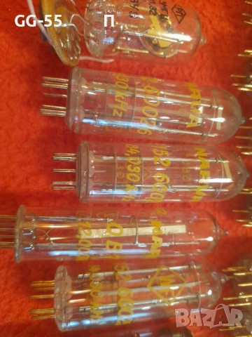 Лампи с  позлатени пинове, снимка 7 - Друга електроника - 52565849