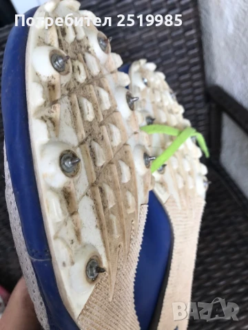 Шпайкове Adidas - номер 44, снимка 3 - Други спортове - 50471906