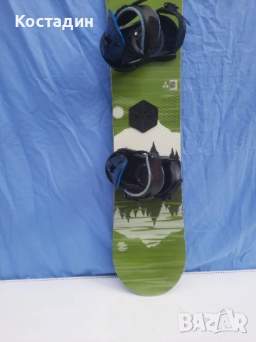 Сноуборд BURTON PROGRESSION CRUZER 145см. с автомати  , снимка 3 - Зимни спортове - 53524721