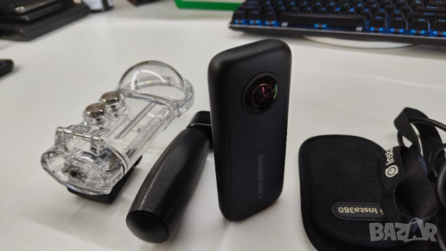Insta360 ONE X камера с водолазен кейс, снимка 8 - Камери - 52872367