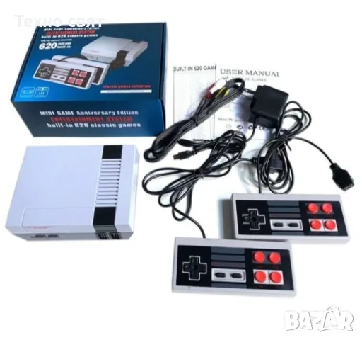 Нинтендо телевизионна игра Nintendo с 620 вградени игри и два джойстика, снимка 1 - Nintendo конзоли - 48918577