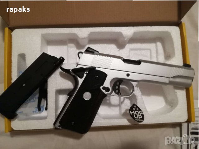  Въздушен пистолет Колт 911. Еърсофт револвер, пушка, автомат, снимка 3 - Колекции - 26316791