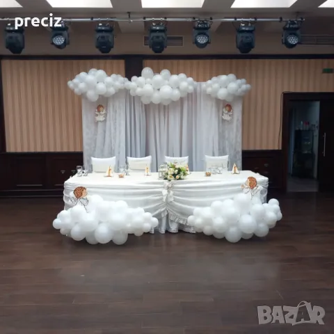 Украса за кръщене сватба юбилей бал и др.