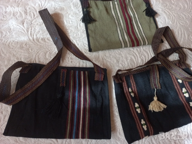 Автентични ръчно тъкани вълнени торбички, снимка 11 - Други - 51526715