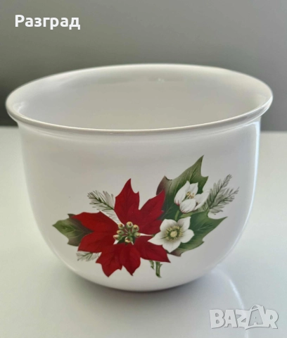 Коледна саксия, снимка 4 - Саксии и кашпи - 52183275