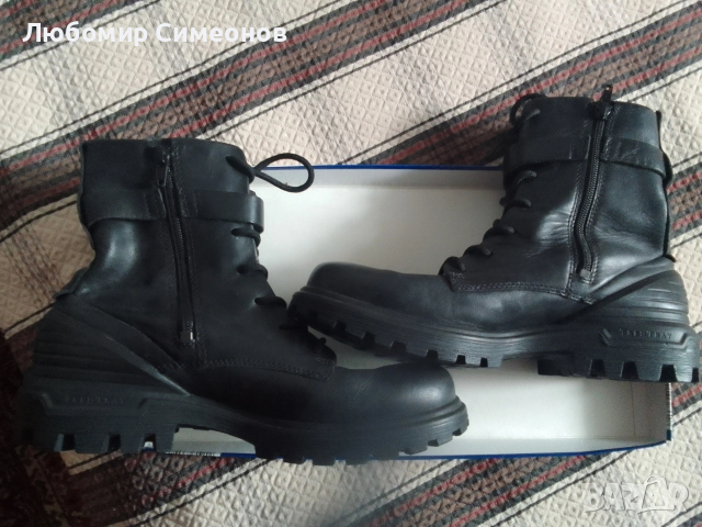 Кубинки-естествена кожа-Словакия, снимка 2 - Дамски ботуши - 53144615